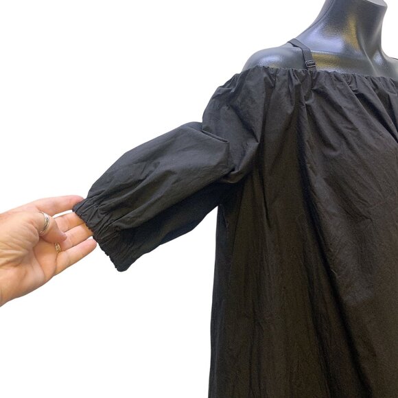Magari Black Off-Shoulder Dress . Size S - Picture 4 of 7